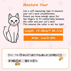 2 Pack Cotton Breakaway Cat Collars - Image 2