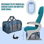 Soft-Sided Kennel Pet Carrier for Small Dogs, Airline Approved Cat Carriers Dog - Image 4