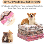 Rezutan Dog Blankets for Large Dogs, Upgraded 3 Pack Dogs Cat Blanket Washable - Image 8