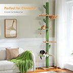 PAWZ Road Cat Tree, Cactus Floor to Ceiling Cat Tower - Image 3