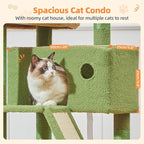 Taoqimiao Cactus Cat Tree, 57.5-Inch Cat Tower - Image 5