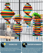 Bissap 4 PCS Bird Chew Toys - Image 3