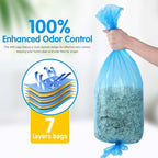 Cat Litter Refills Bags 4 Pack Enhanced Odor Control Litter Refills Compatible - Image 2