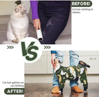 QBLEEV Cat Onesie for Cats After Surgery, Sticky Hair Cat Pajamas for Cats Only - Image 7