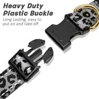 Reflective Dog Collar for Small Dogs Cats, Cute Leopard Style Adjustable - Image 4