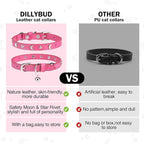 Leather Cat Collars for Boy Girl Cats - Image 5