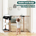 keny 29.7"-46" Baby Gate for Stairs, Auto Close Dog Gates for Doorways - Image 2