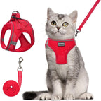 Cat Harness and Leash Set, Soft and Breathable Vest by Unknown