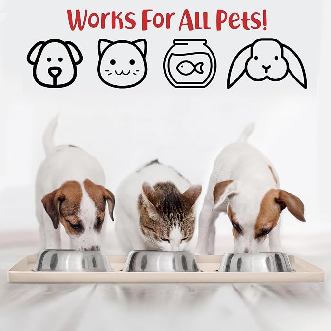 DogBuddy Dog Food Mat – Waterproof Dog Bowl Mat - Image 4