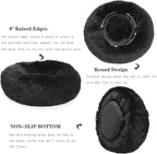 Calming Donut Dogs Beds for Medium Dogs up to 45 lb, 30inch Anti-Slip Plush - Image 5