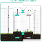 Dog Playpen, Portable Outdoor Dog Fence, Dog Playpen - Image 4