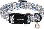 DOGWONG Baseball Dog Collar-Cute Boy Baseball Dog Collar, Adjustable Soft Male by DOGWONG