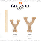 Nylabone Gourmet Style Wishbone Strong Chew Toy - Image 4