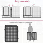 Dog Playpen Outdoor, 32 inch Heavy Duty Dog Fence Outdoor - Image 6