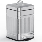 CEROELDA Small Trash Can with Lid-5L/1.3 Gal, Outdoor Dog Poop Garbage by WelcometoCEROELDA