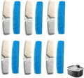 6 Packs Dog Water Fountain Filters & 6 Packs Pump Filters Sponges Replacement by Unknown