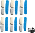 6 Packs Dog Water Fountain Filters & 6 Packs Pump Filters Sponges Replacement by Unknown