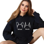 Custom Dog Mom Shirt for Women Pet Ears Sweatshirt - Image 9