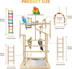 Bird Playground, Playstand for Parrot Cage Accessories - Image 7