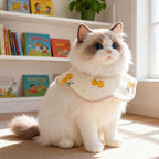 3Pcs Cat Collar Adjustable Kitten Collar Bandana - Image 6