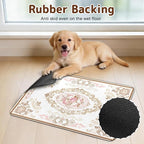 Dog Food Mat for Bowls, Absorbent Quick Dry Dog Cat Mats for Food and Water - Image 5