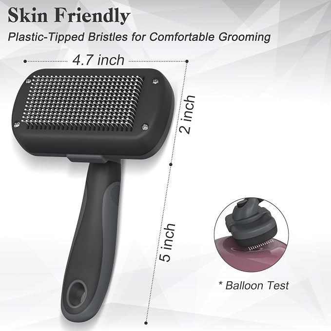Self-Cleaning Deshedding Brush for Dogs & Cats - Image 4