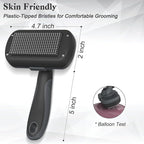Self-Cleaning Deshedding Brush for Dogs & Cats - Image 4