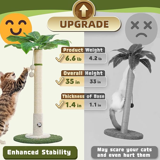 Cat Scratching Post for Indoor Cats and Kitten - Image 3