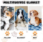 Rezutan 1 Pack 3 Blankets for Dogs, Dog Blanket for Large & Medium Pet Cat - Image 7