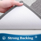 Buganda Dog Door Mat for Muddy Paws, Absorbent Dirt Trapper Washable Indoor - Image 5