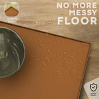 Dog Food Mat - Raised Edges Dogs Mat - Image 5
