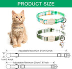 ARING PET 2 Pack Cat Collar-Cute Cotton Cat Collar - Image 5