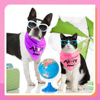 20 Pack Adopt Me Dog Bandanas Plain Adopt Me Triangle Dog Bandana Reversible - Image 4