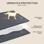 Waterproof Pet Blanket, Liquid Pee Proof Dog Blanket - Image 4