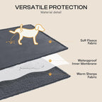 Luciphia Waterproof Pet Blanket, Liquid Pee Proof Dog Blanket - Image 4