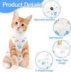 Cat Recovery Suit Female, Breathable Cat Onesie After Surgery Female - Image 2