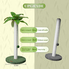 Meowoou Cat Scratching Post 33 Inch Tall Cat Scratcher - Image 4