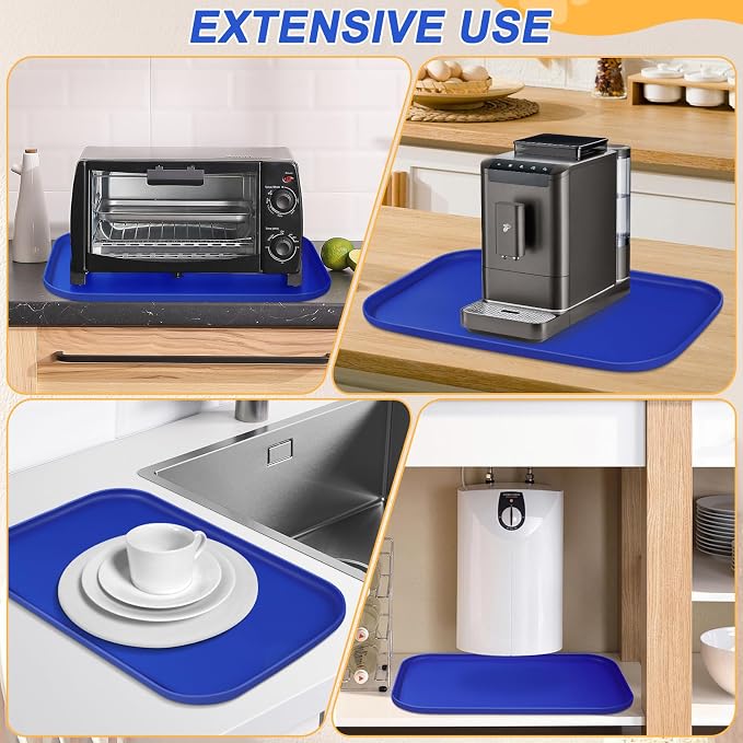 Silicone Pet Feeding Mat with Raised Edge - Image 8
