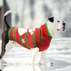 Dog Christmas Sweater Cute Snowman Puppy Cat Costume Boy Girls Xmas Holiday Pet - Image 2