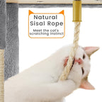 Yaheetech XL Cat Tree, 72in Multi-Level Cat Tower - Image 8