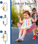 2 Pack Heavy Duty Swing Seats - Image 5