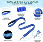 SlowTon No Pull Small Dog Harness and Leash Set, Puppy Soft Vest Harness Neck & - Image 8