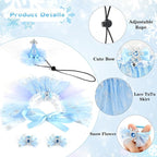 Cat Birthday Princess Costume for Kitten Crown Hat Tutu Skirt Kitten Princess - Image 5