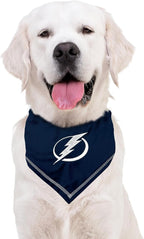 Pets First NHL Tampa Bay Lightning TIE Bandana, Size Large/X-Large. Dog Bandana - Image 7