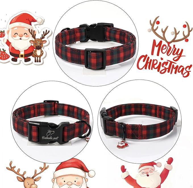 Christmas Dog Collar for Medium Dogs - Image 5
