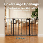Cumbor 36.6-59" Extra Wide Baby Gate - Image 2