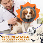 IEUUMLER Inflatable Recovery Dog Collar, Protective Donut Cone, Adjustable Soft - Image 5