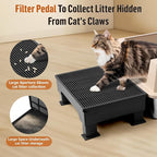 Adjustable Cat Litter Box Step Ramp, Elevated Cat Step Stair - Image 4