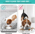 Pet Feeding Mat for Floors Waterproof Dog Mat for Food and Water Absorbent - Image 5