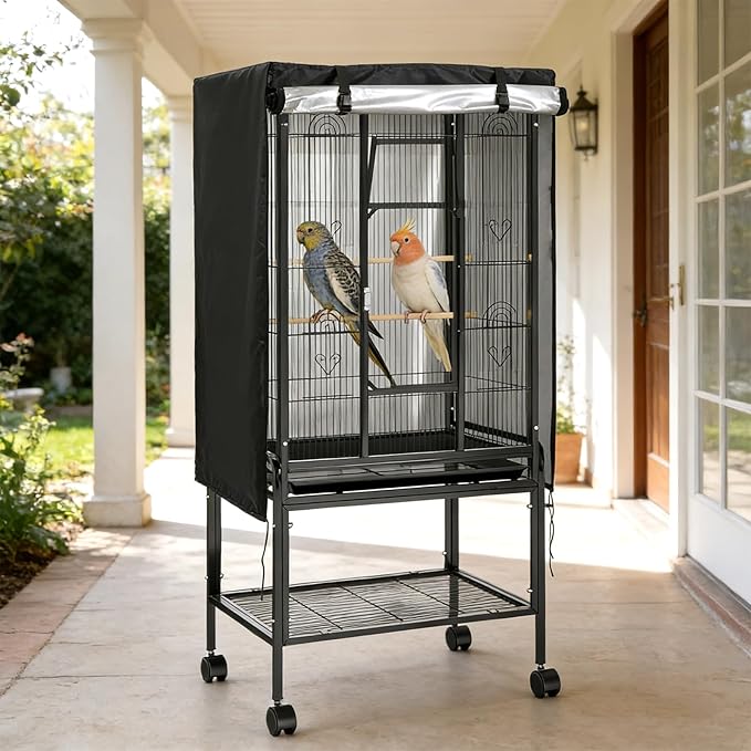 Bird Cage Cover 35"x25"x47" Heavy Duty Waterproof Bird cage Covers - Image 7